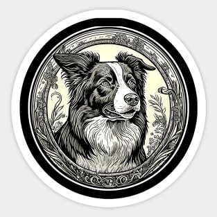 Border Collie dog Sticker